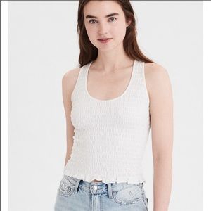 American Eagle small Womans white sleeveless top